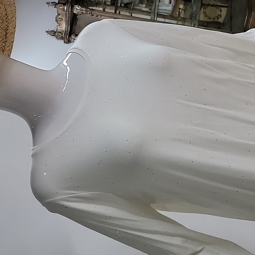 Celebrate Together ✨️ White Long Sleeve Lightweight Top